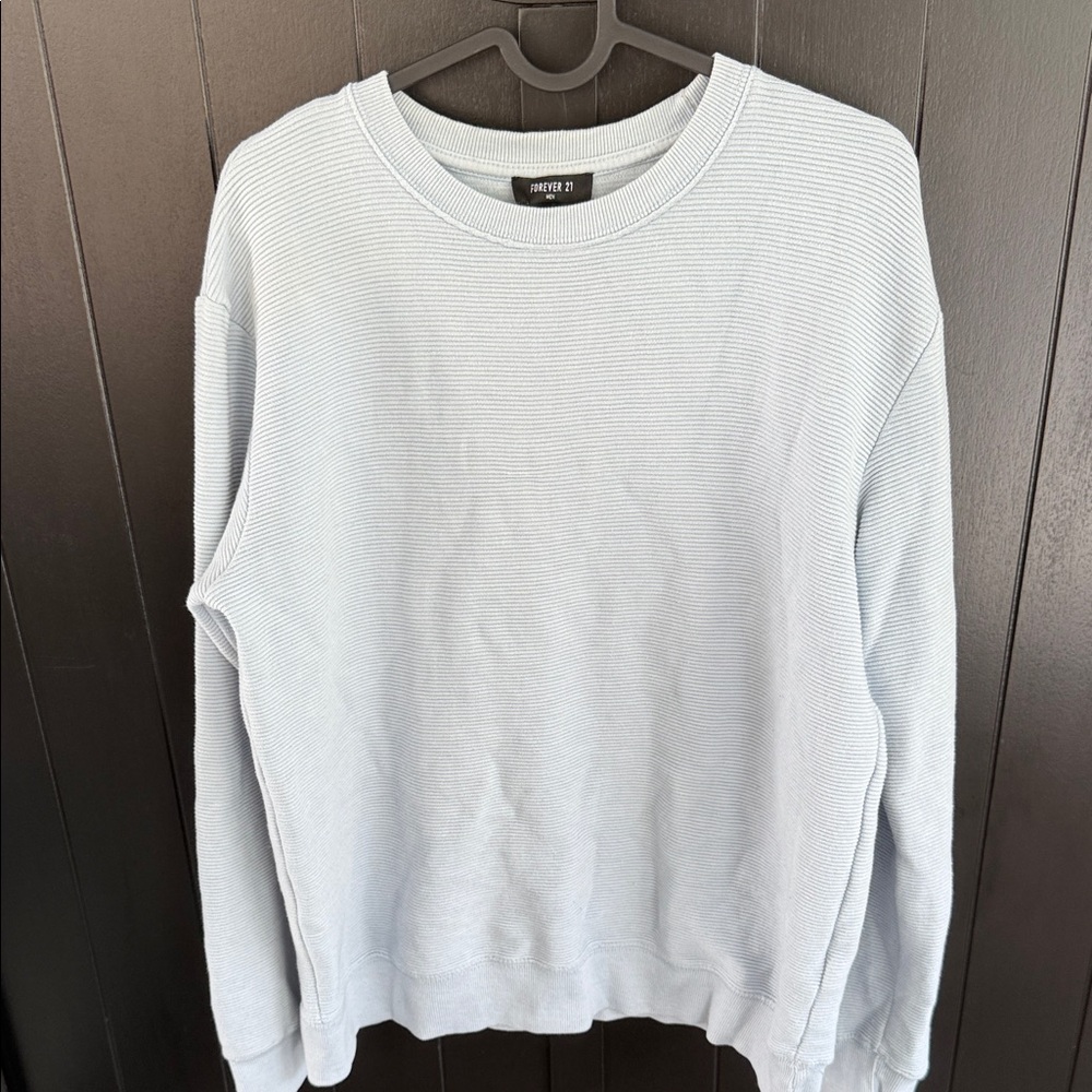 Forever 21 Light Gray Sweatshirt